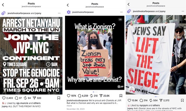 JVP Posts on Instagram